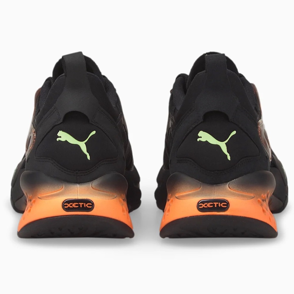 Puma Xetic Halflife Lenticular Training Shoes Black-Neon Citrus - Picture 6 of 14